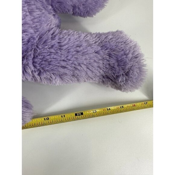 Build a Bear Disney Frozen Anna Plush Sparkle Pink Nose Sewn Eyes Toy  Purple - Picture 5 of 10
